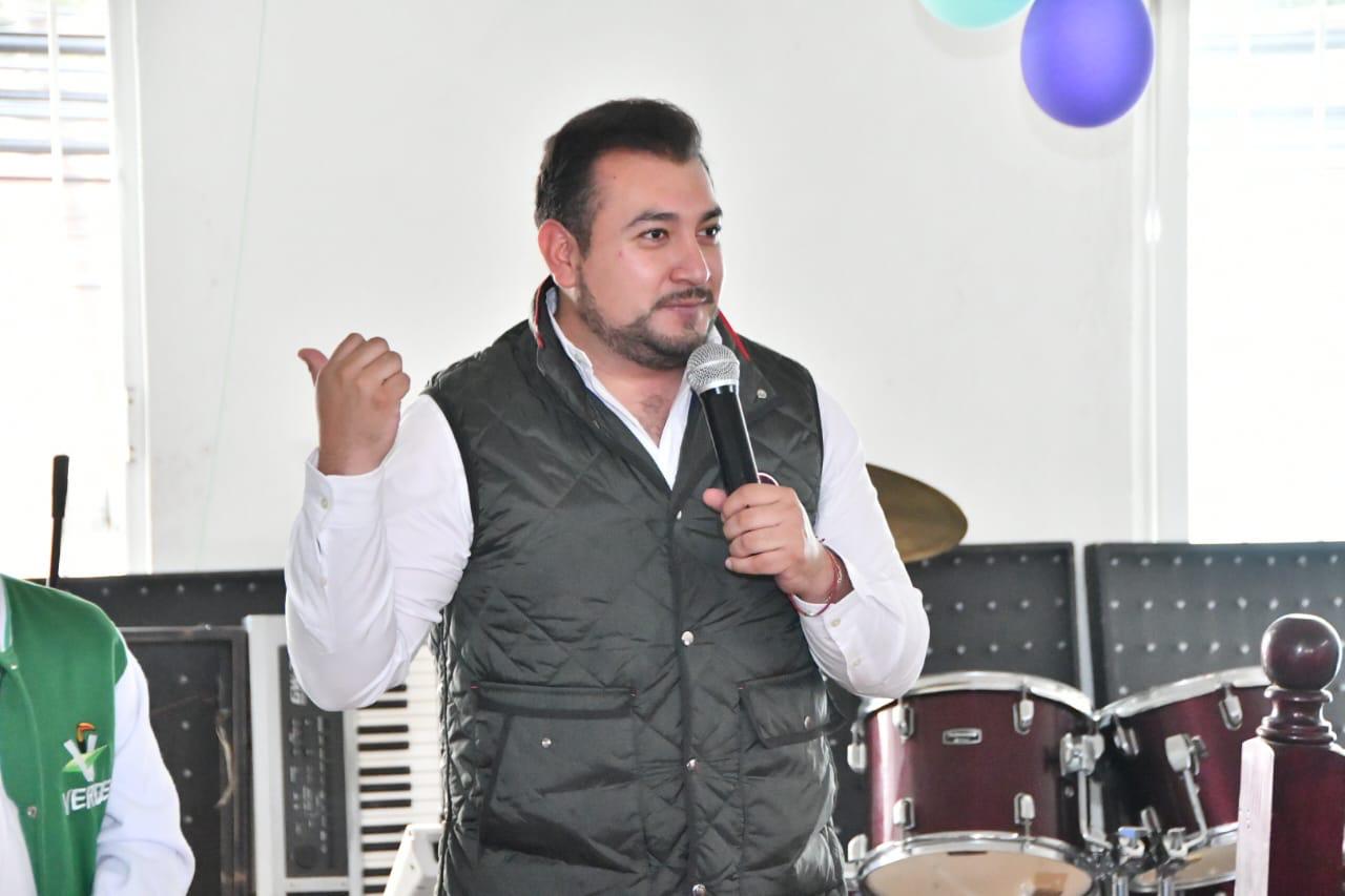 Que siga la transformación de Huamantla piden a Chava Santos en colonia Emiliano Zapata